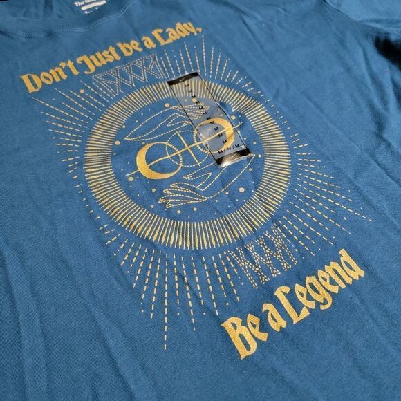 Nike Fly Basketball Be A Legend Women's T Shirt Boyfriend Cut Loose Fit Indigo M - Picture 3 of 15